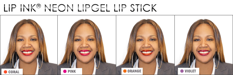LIP INK Neon LipGels Smearproof Lipstick