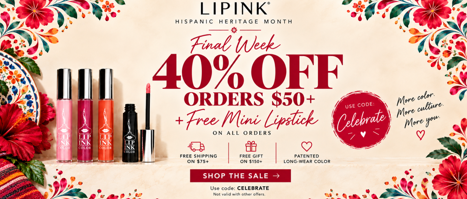 Lip Ink weekly special