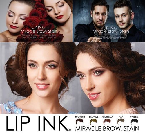 IMAGE: Lip Ink Miracle Brow Eyebrow Stain)
