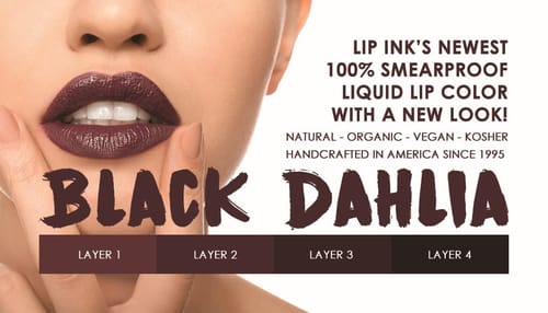IMAGE: Lip Ink Smearproof Liquid Lipstick - Black Dahlia)