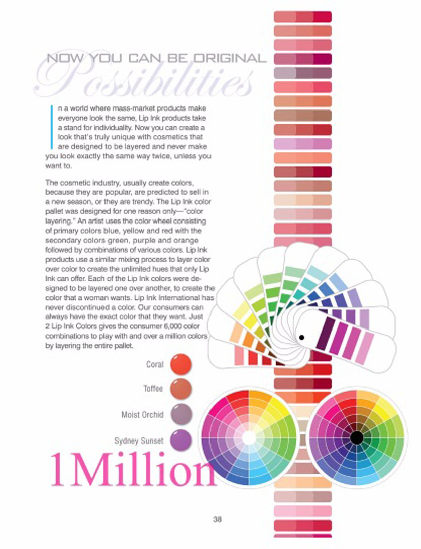 (IMAGE: Lip Ink Color Wheel 2 Million)